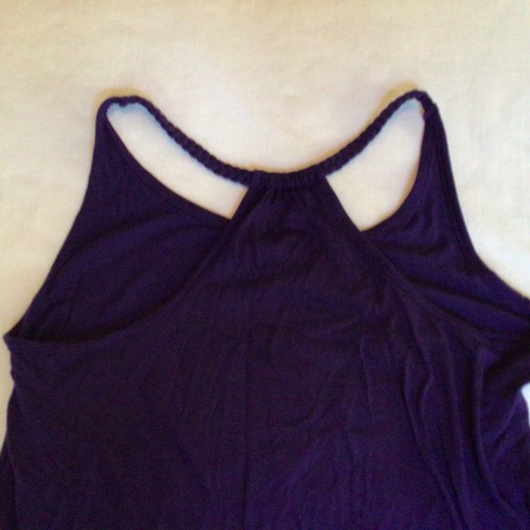 Arizona Jean Co Purple Tank Top "Out Till The Sun Comes Up" NWOT - Picture 3 of 7